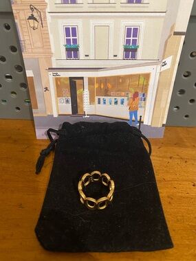 Dean Davidson Crosby Gold Link Ring - Bold Chunky Chain Style